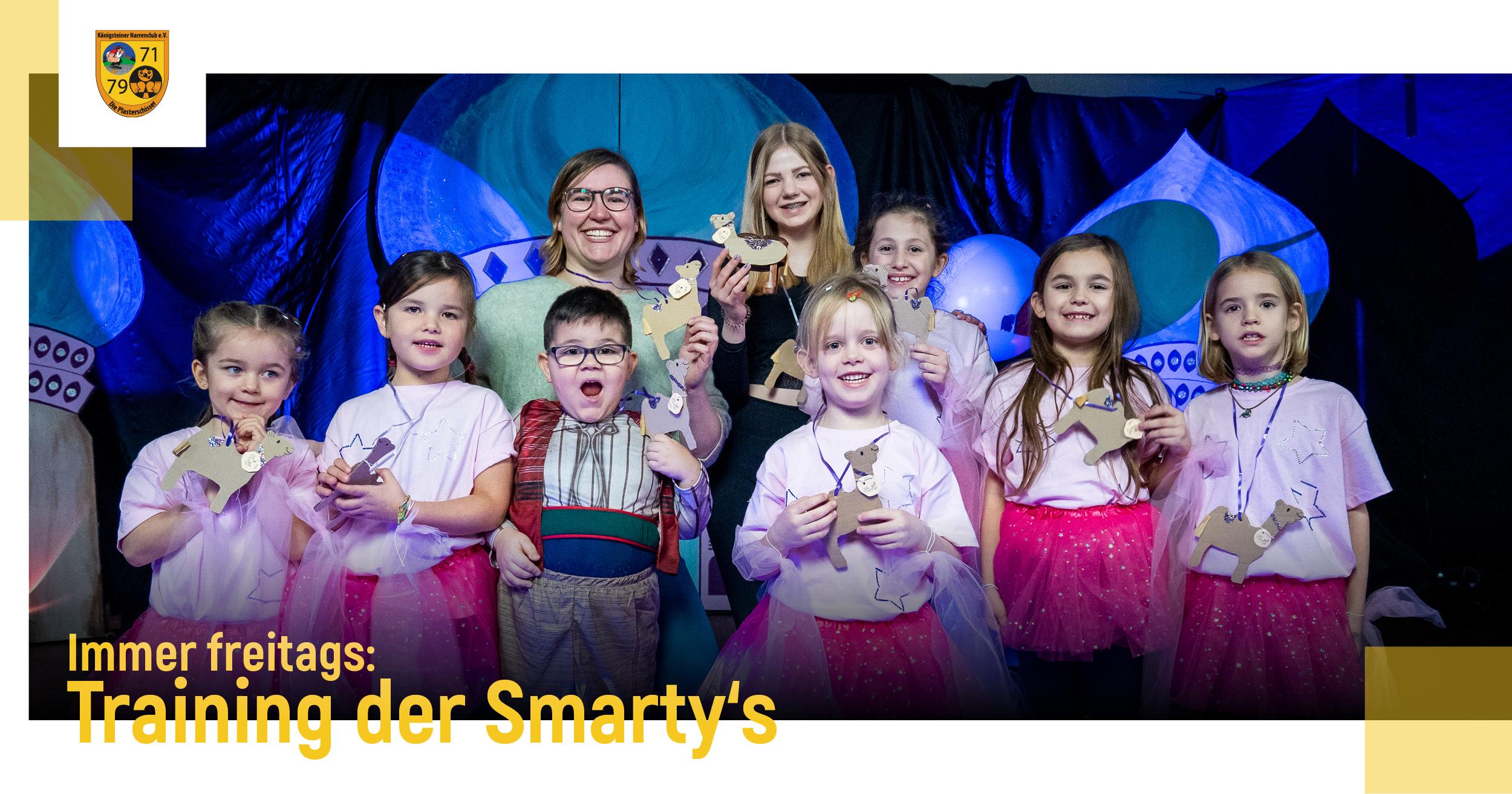 Die Smarty's, die Tanzgruppe für Kinder im Alter von 5 bis 9 Jahren