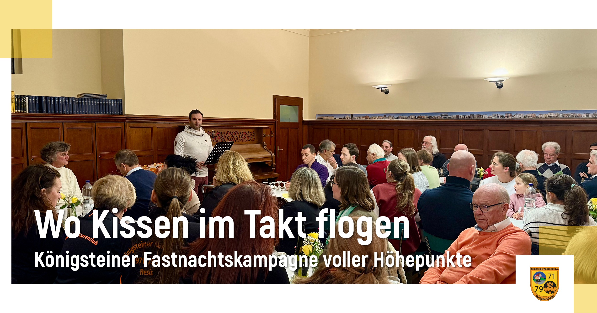 Wo Kissen im Takt flogen und Federn wirbelten – Königsteiner Fastnachtskampagne voller Höhepunkte