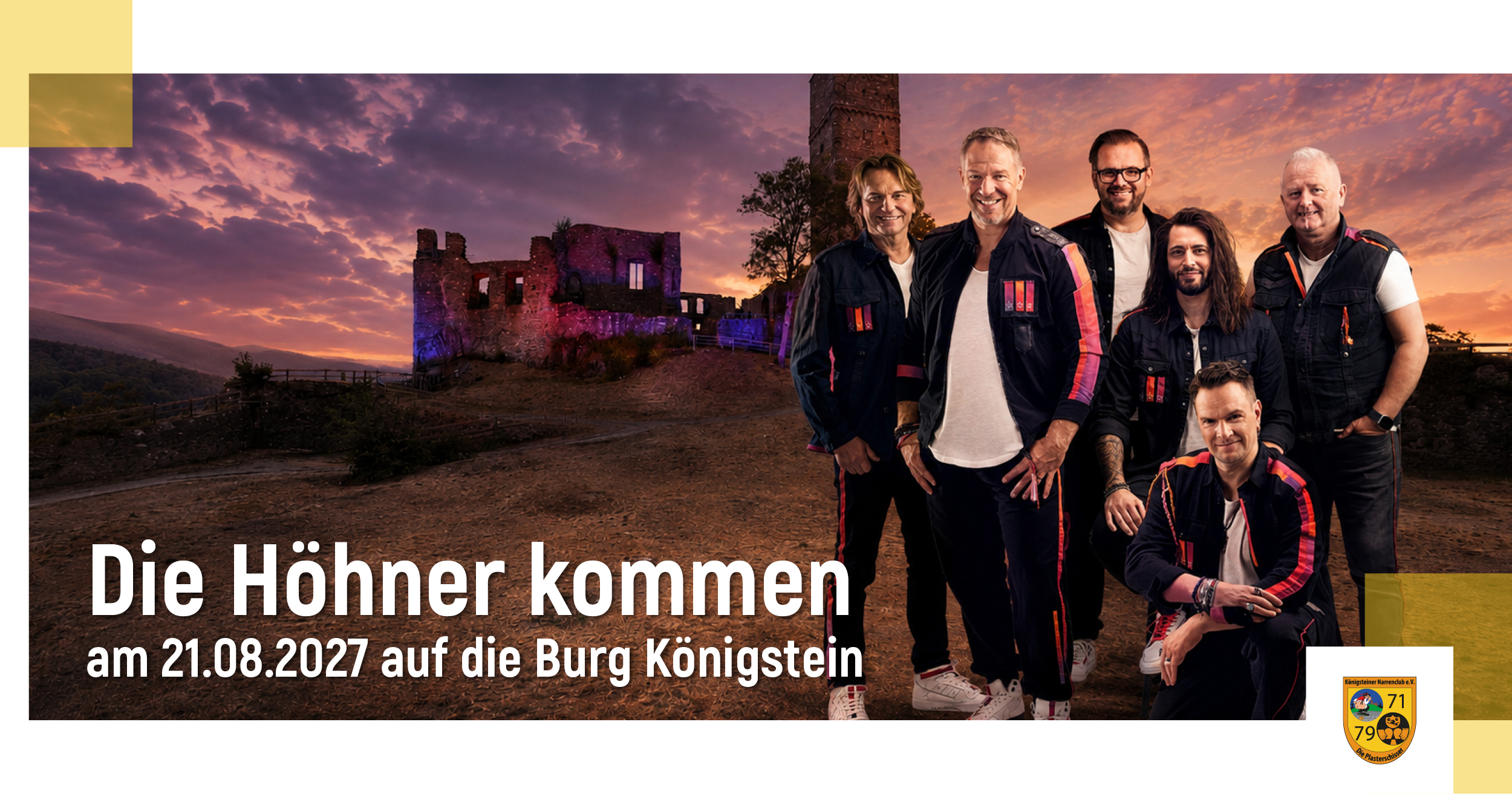 Zweimal 5 × 11 Jahre: Die Plaschis feiern ihr Jubiläum gemeinsam mit der kölschen Kultband – großes Open-Air-Konzert am 21. August 2027